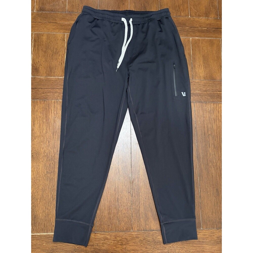 Vuori Sunday Performance Joggers Mens Large Black Athletic Pants V416 M